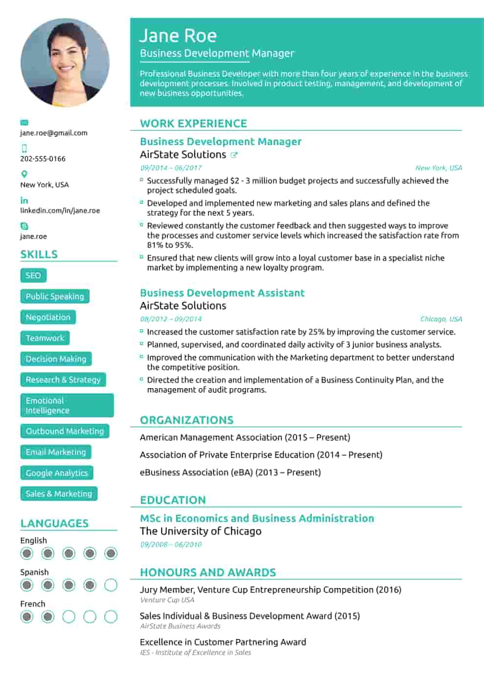 resume templates word