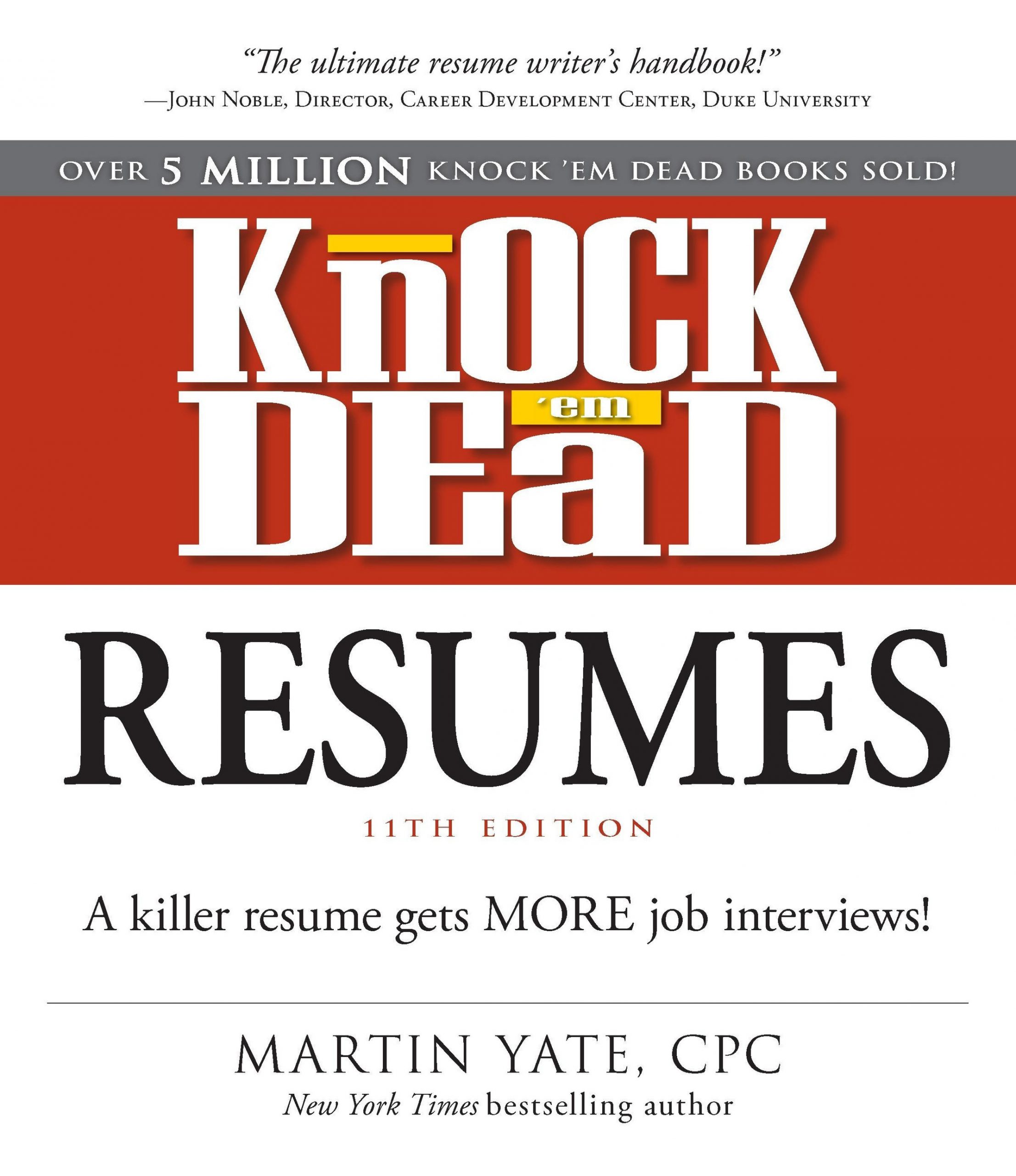 knock em dead resumes 11th edition jumpingdude media 1