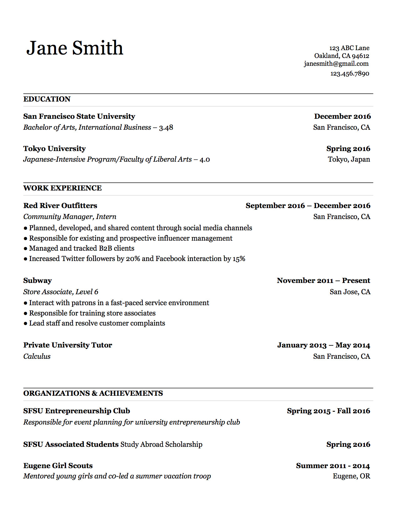 122 3 actually free resume templates