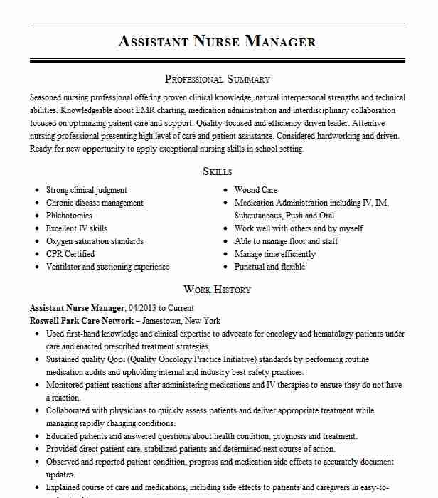 assistant nurse manager 429c2915cb dc4ddd4458f8aa