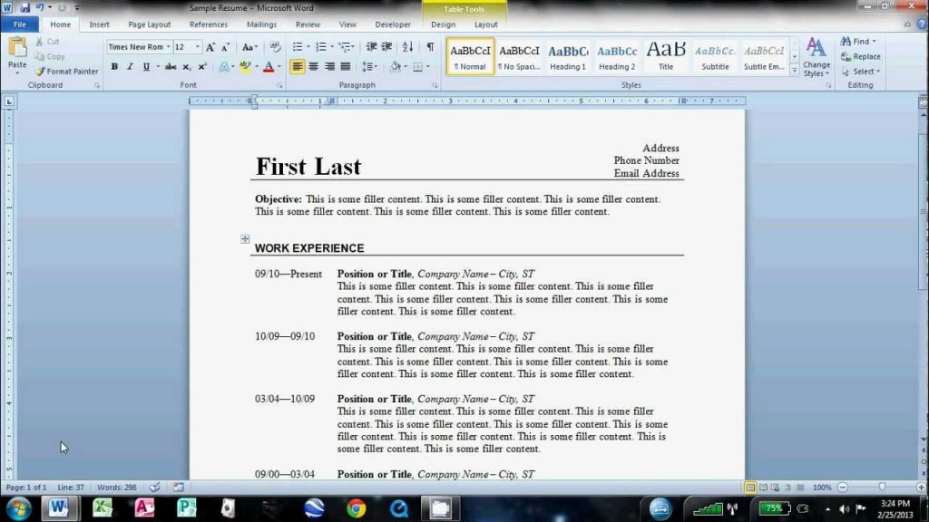 Sample Resume for Recently Released Inmates Exoffenders and Felons