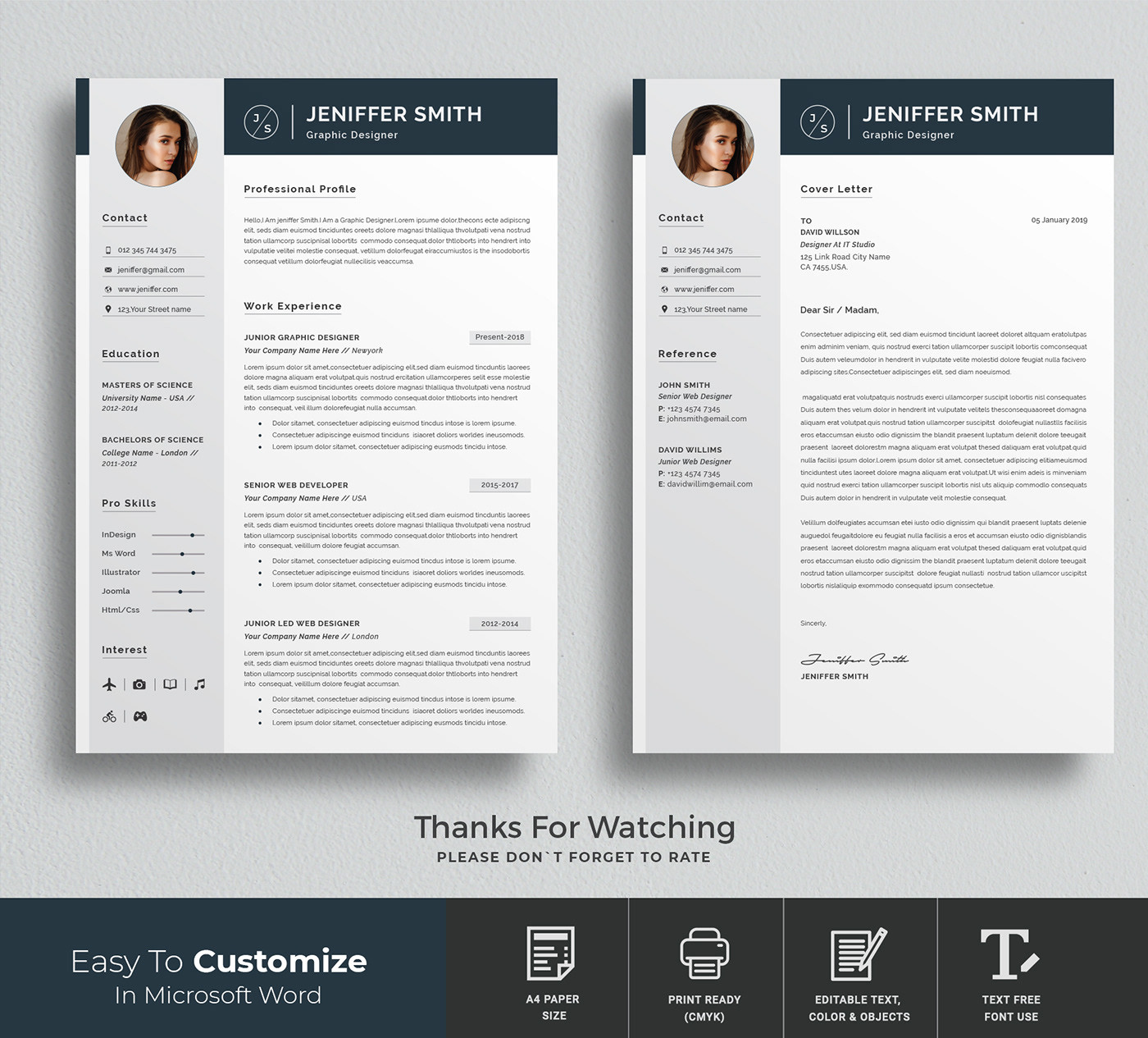 Free Resume Templates Word