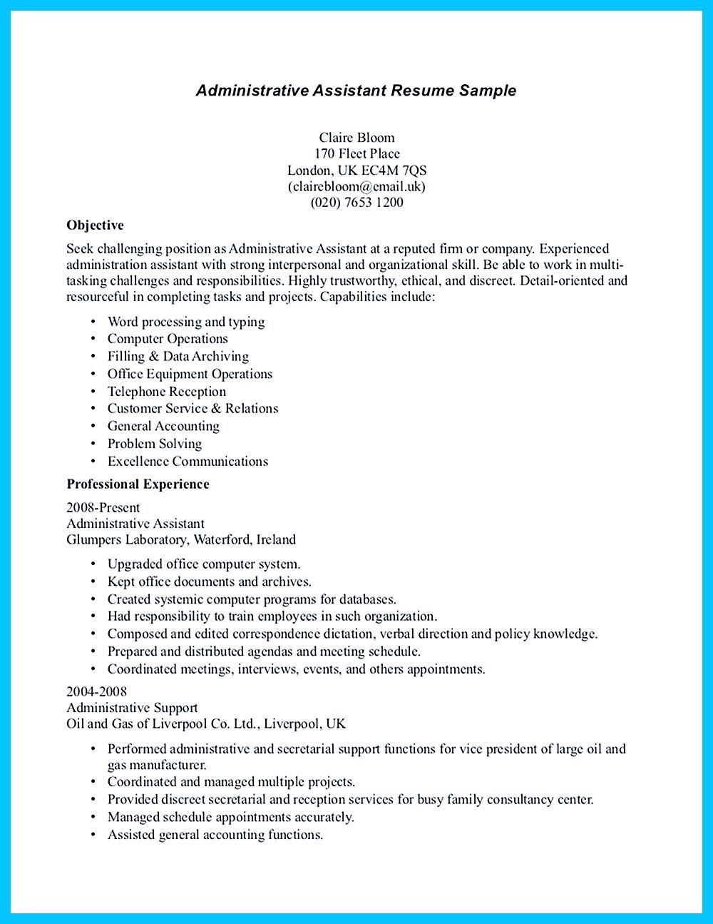 Entry Level Administrative assistant Resume Templates In Writing Entry Level Administrative assistant Resume, You Need …
