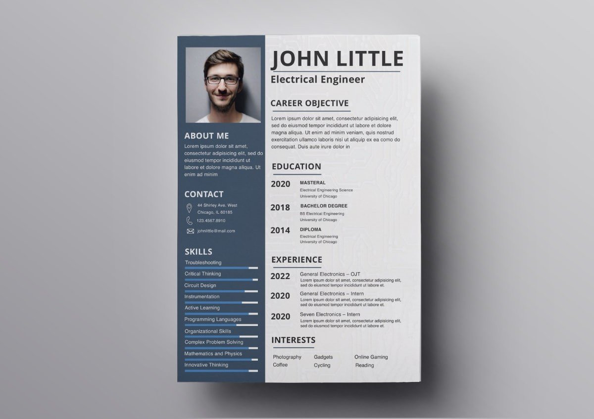 pages resume templates