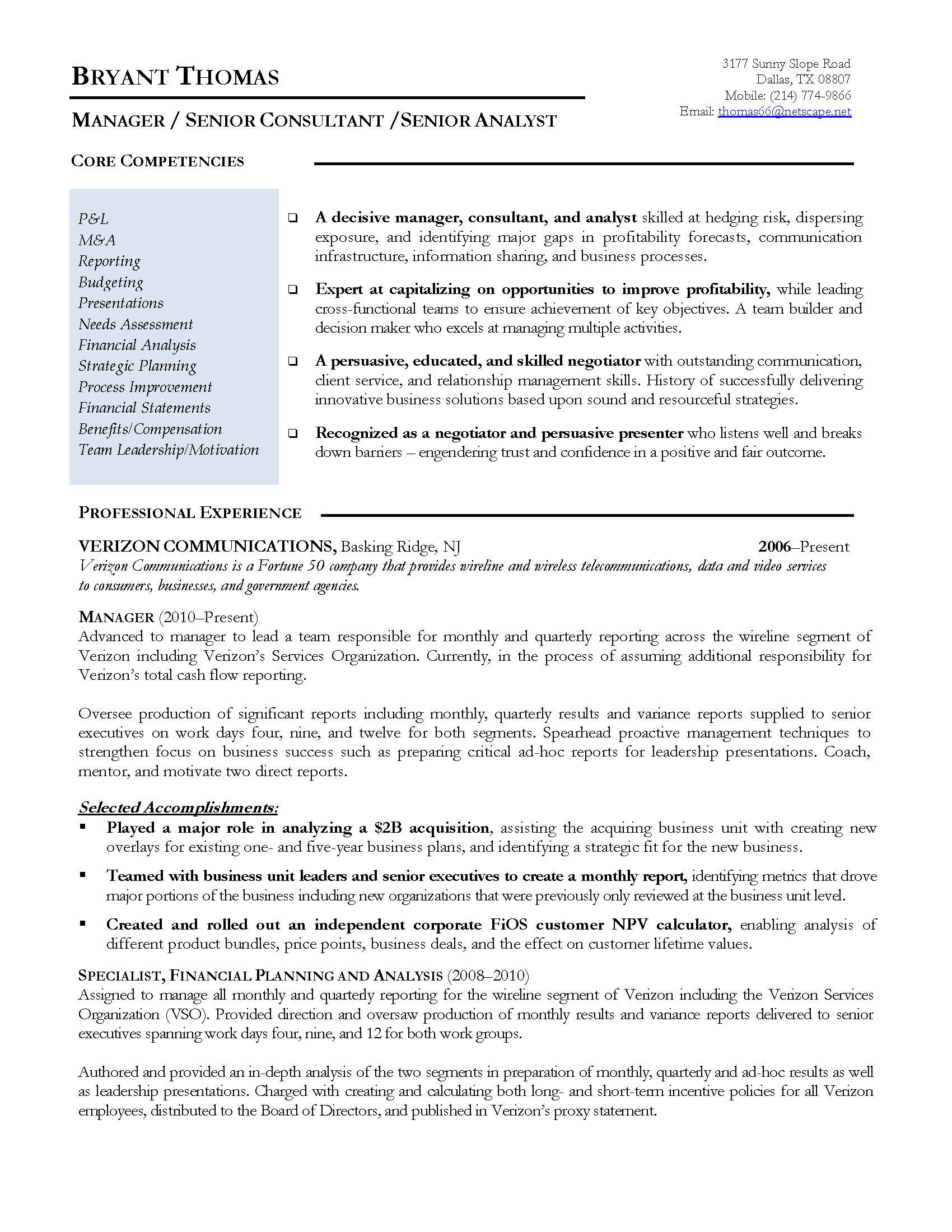 Free Sample Resume for Finance Manager Resume Samples Program & Finance Manager Fp&a Devops Sample