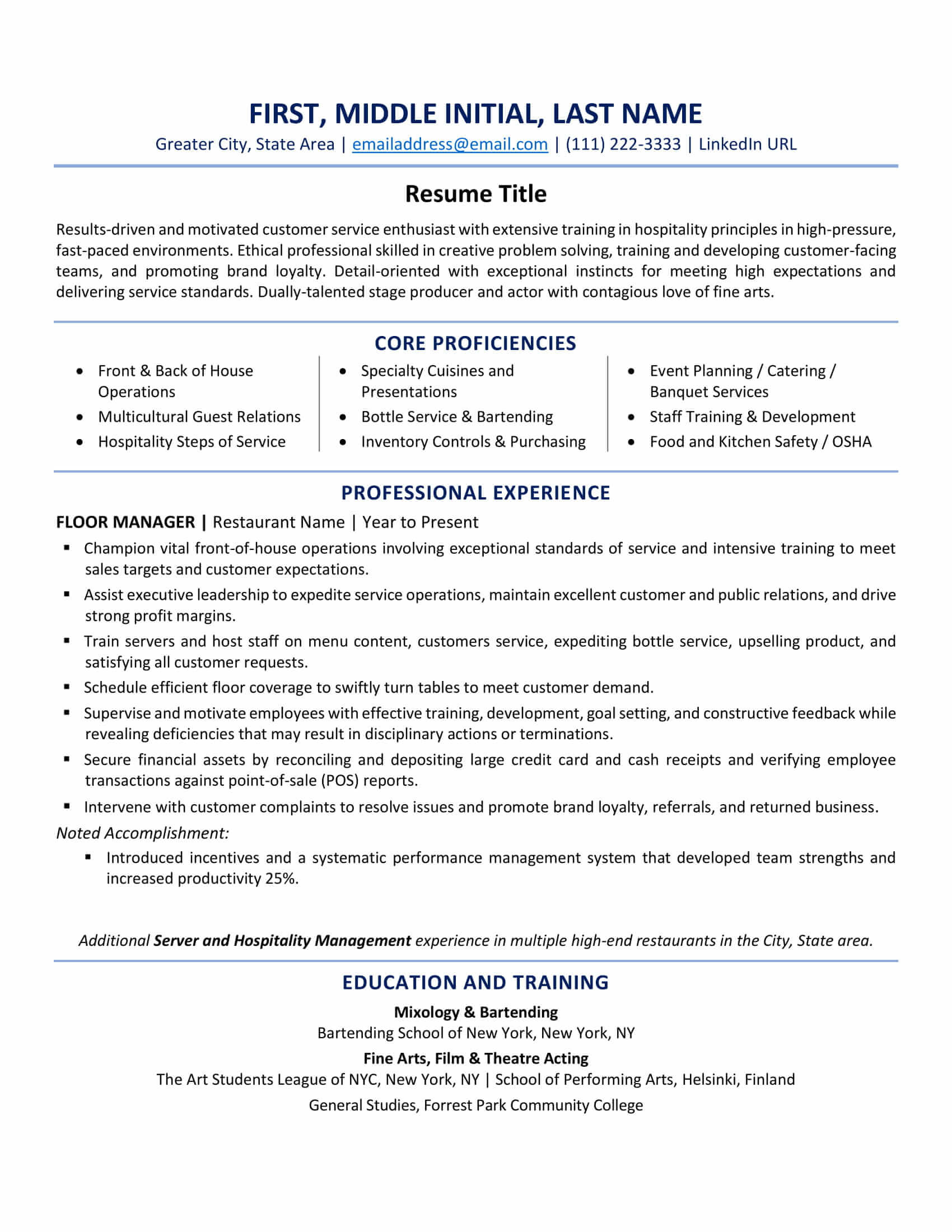 resume tips for older workers