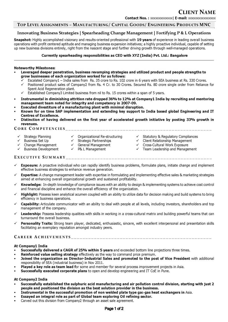 sample resumes 1