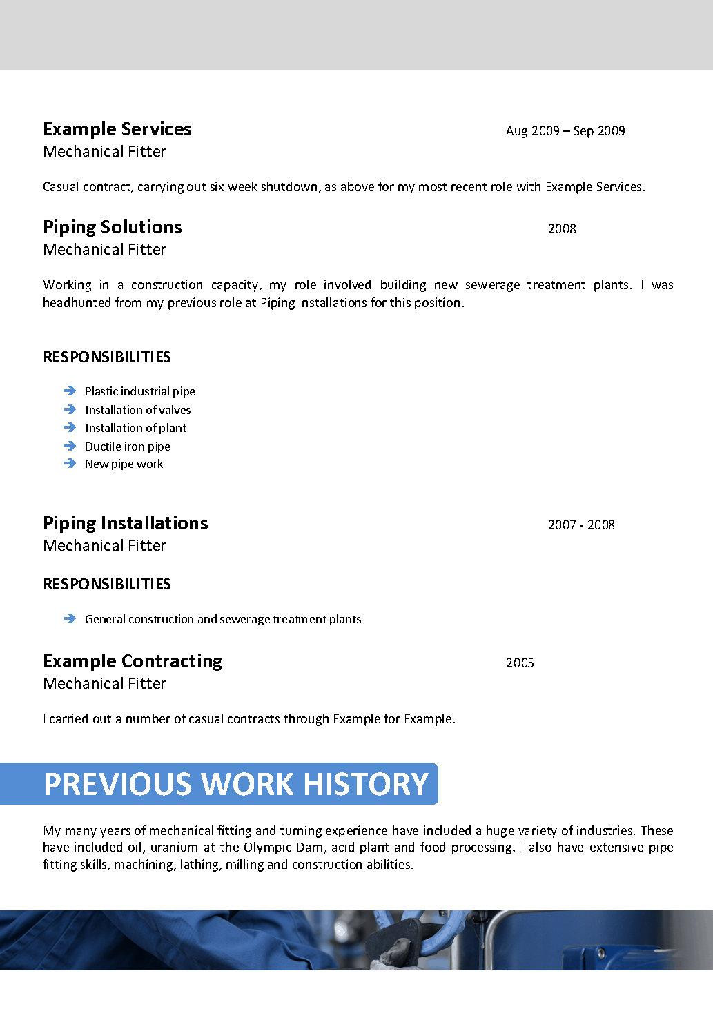 oil and gas resume template 074ml