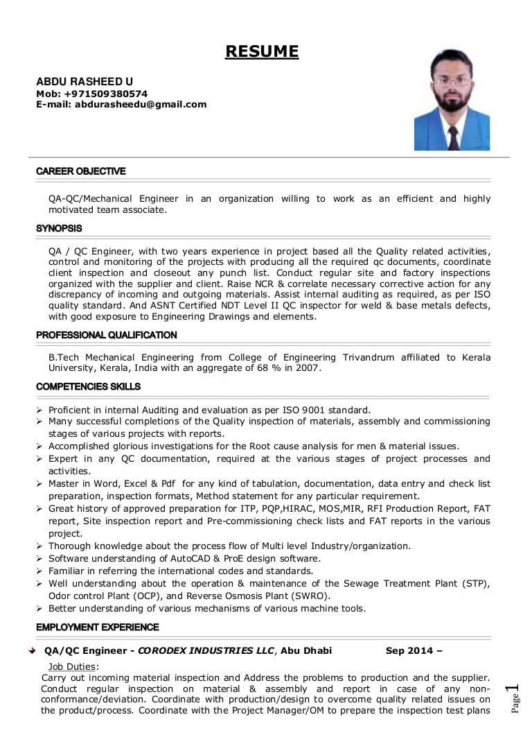 document controller resume format oil gas