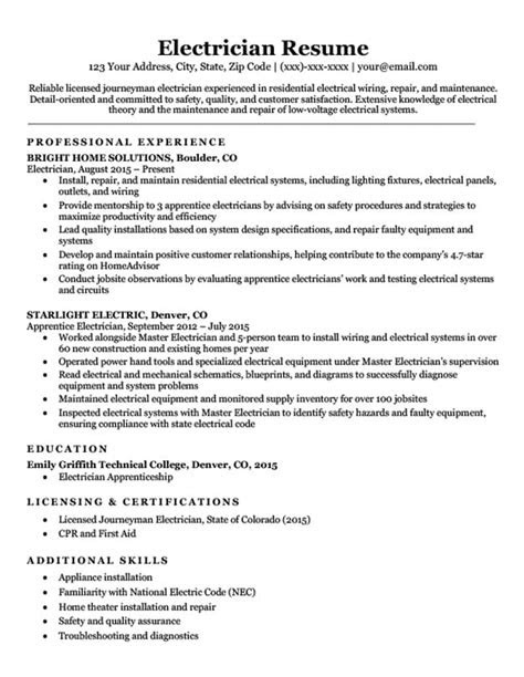 pdf sample resume for experienced