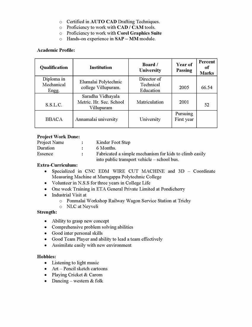 mm materials management sample resumes sres