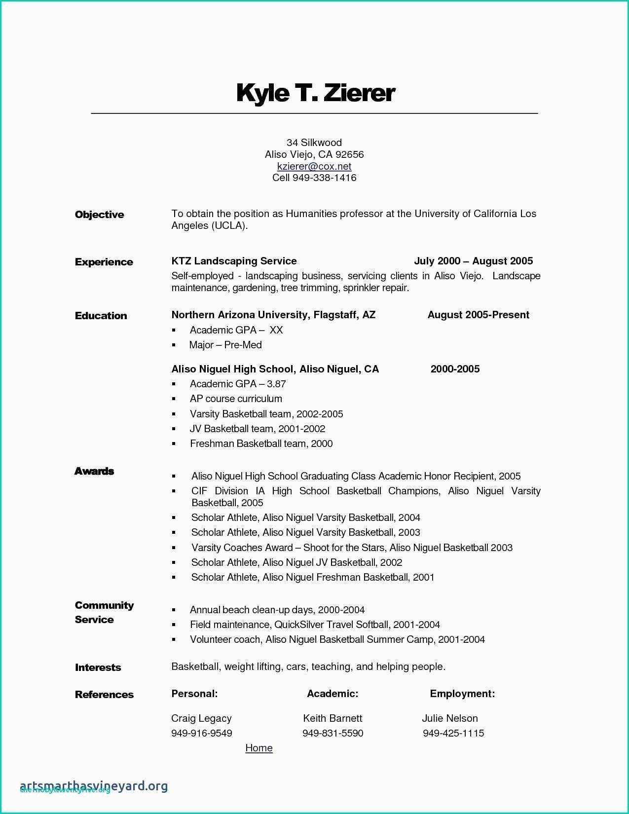 Sample Resume Objectives for High School Students Objective In A Resume Karate, Job, Statements