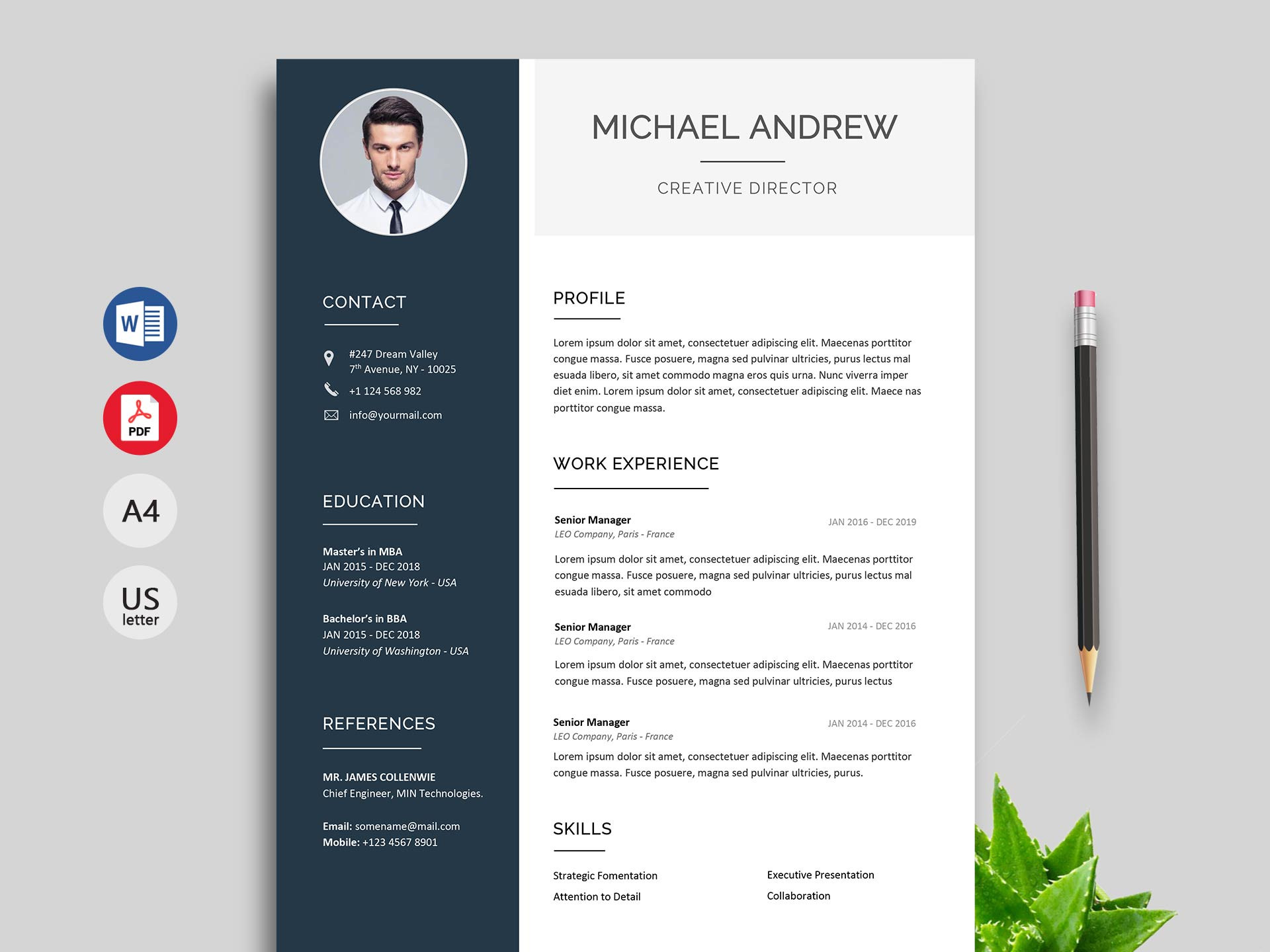 creative resume