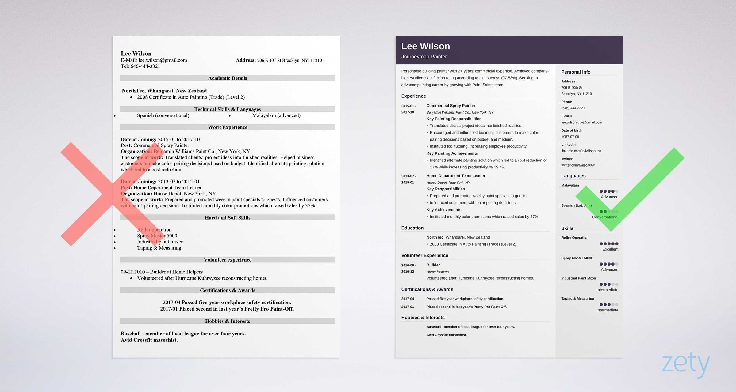 unique resume templates