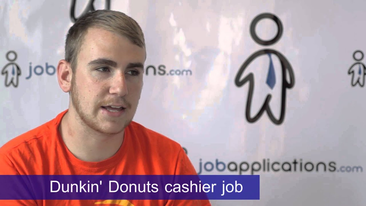 cashier dunkin donuts resume sample