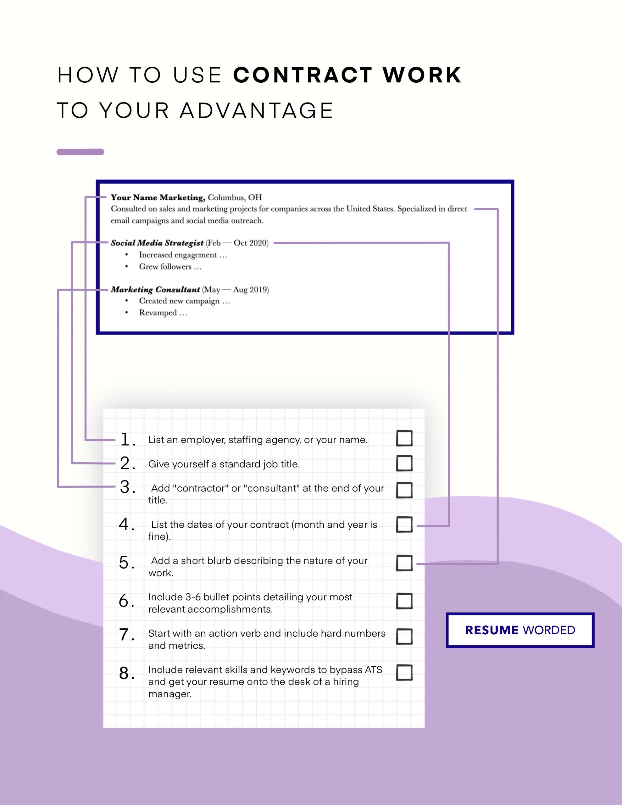 Indeed Resume Sample On Contract Accountant when to Recognise Revenue the Right Way to List Contract Work On Your Resume