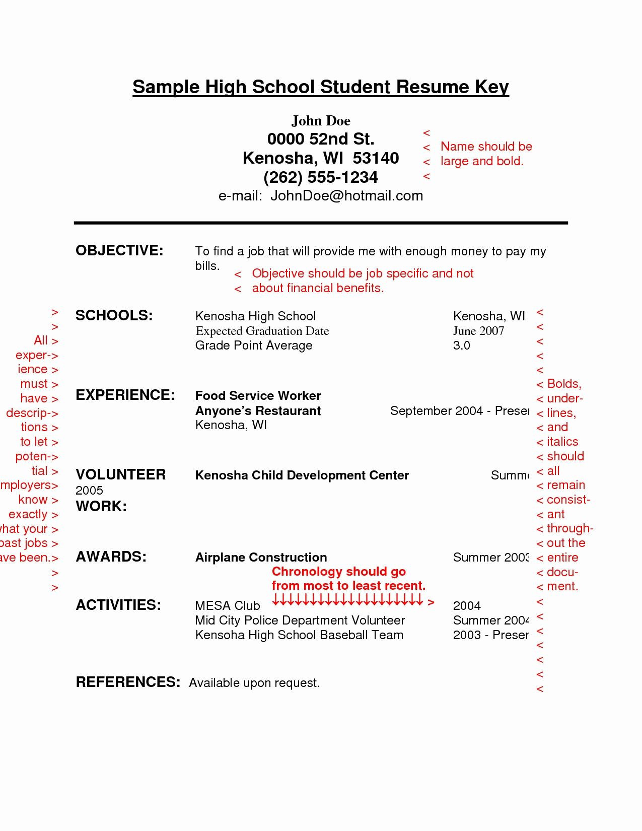 995 resume writing for high school students 75ml