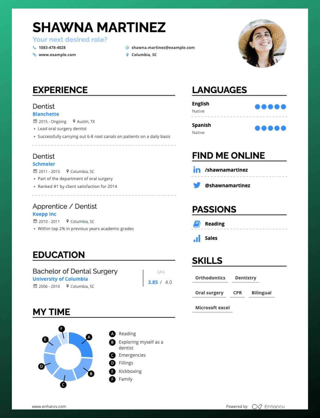 resume skills section