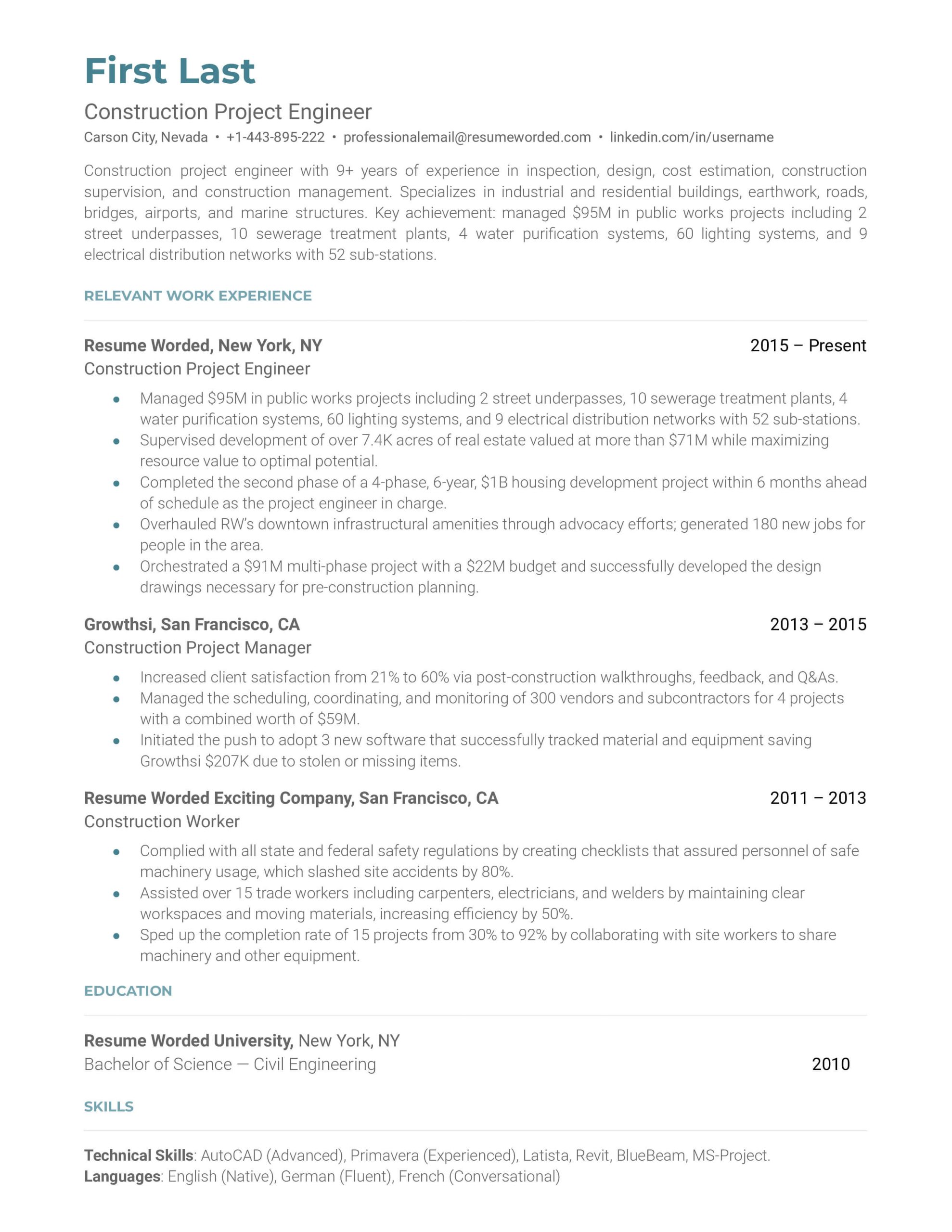 Federal Resume Project Healthcare Samples Risk Analyst 13 Project Manager Resume Examples for 2022 Resume Worded