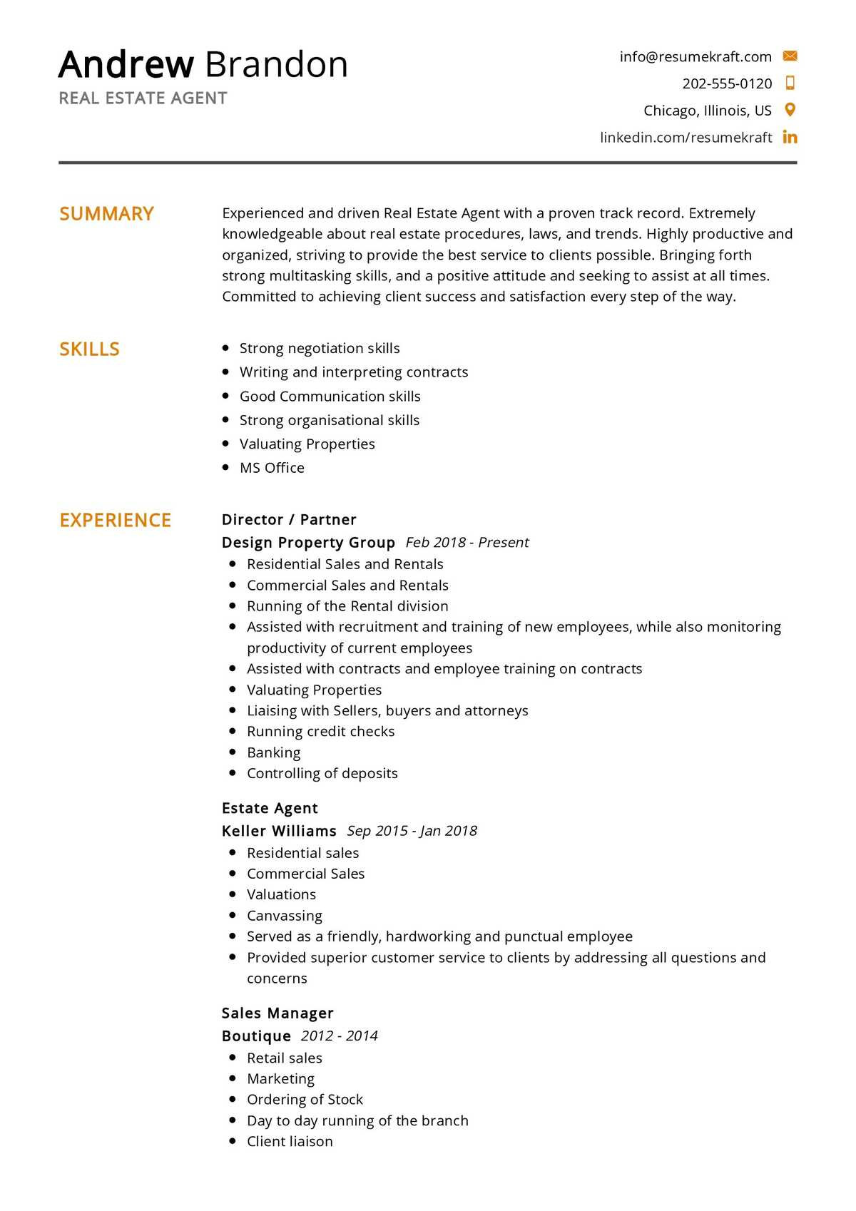 Real Estate Sales Consultant Resume Sample Real Estate Agent Resume Sample 2022 Writing Tips – Resumekraft