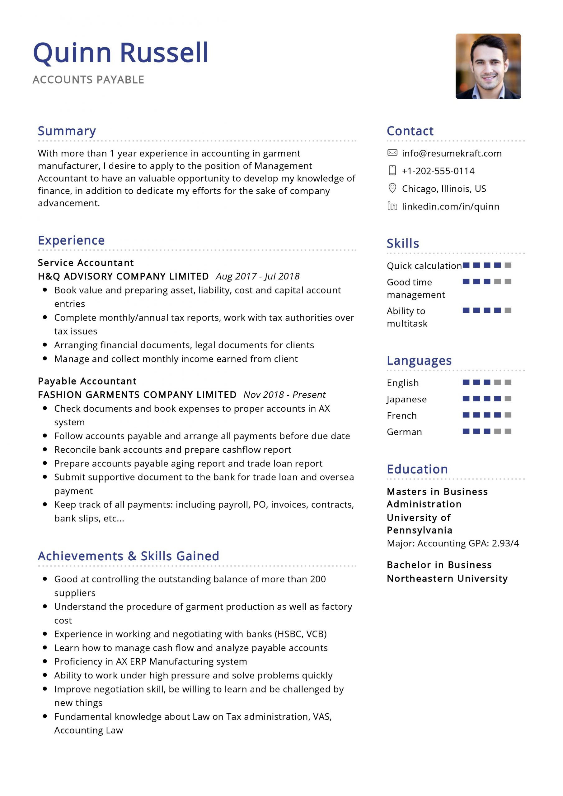 Resume Sample for A P Clerk Manufacturing Administration Resume Samples – Page 13 Of 14 2022 – Resumekraft