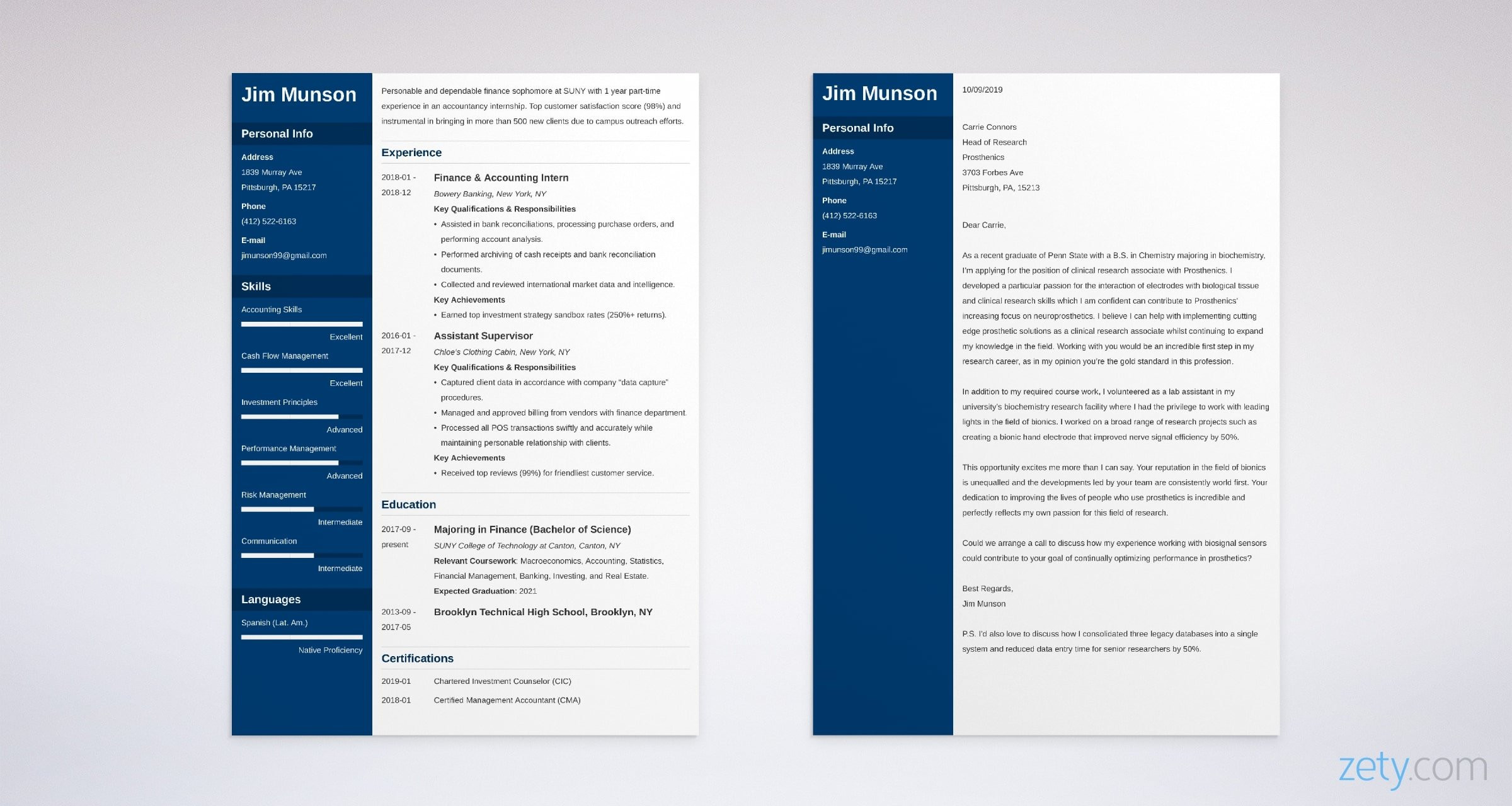 Resume Sample for Rockefeller University Job College Student Cover Letter: Sample & Writing Guide [lancarrezekiq Tips]