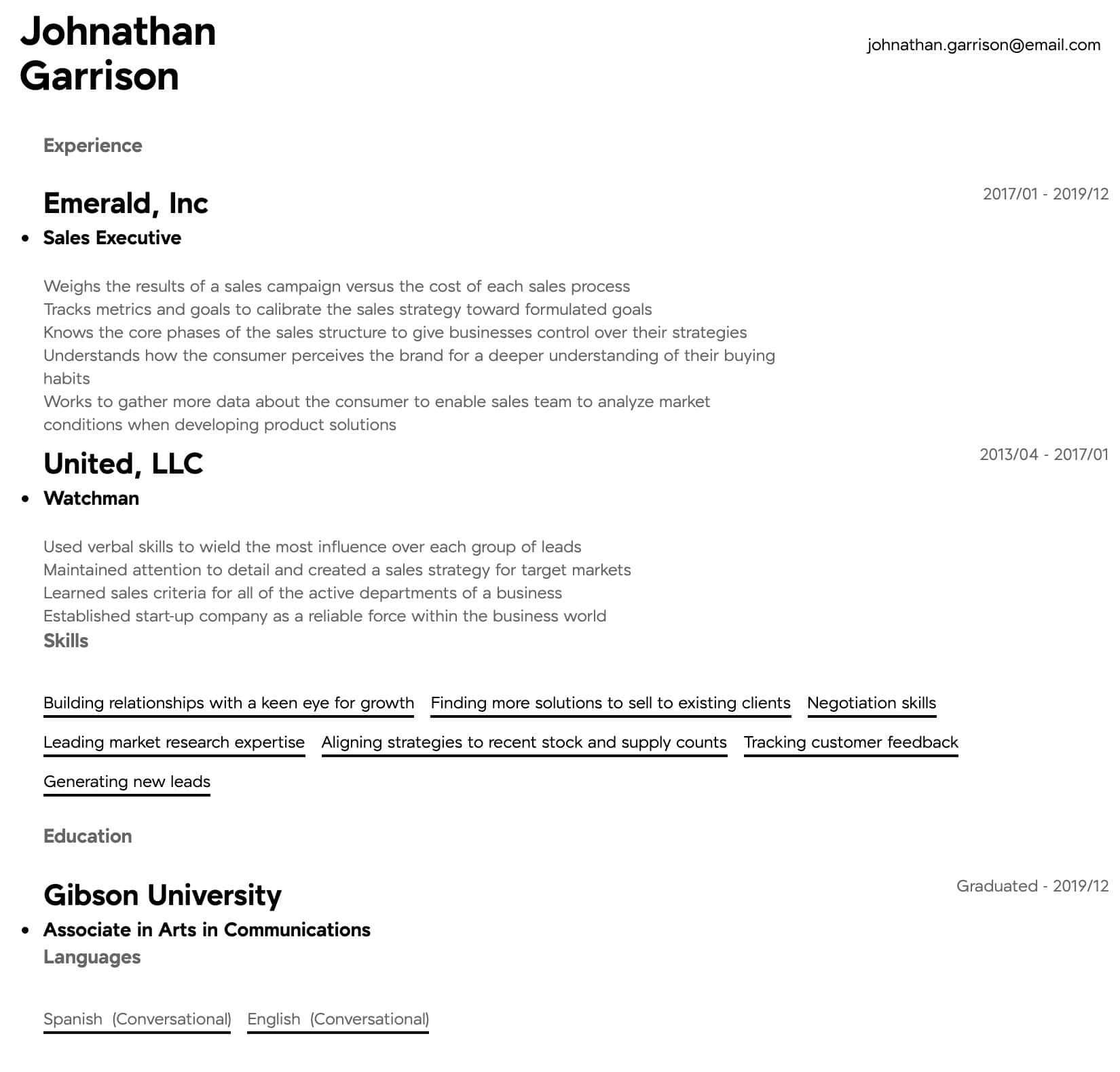 Sample Resume for It Sales Executive Sales Executive Resume Samples All Experience Levels Resume …