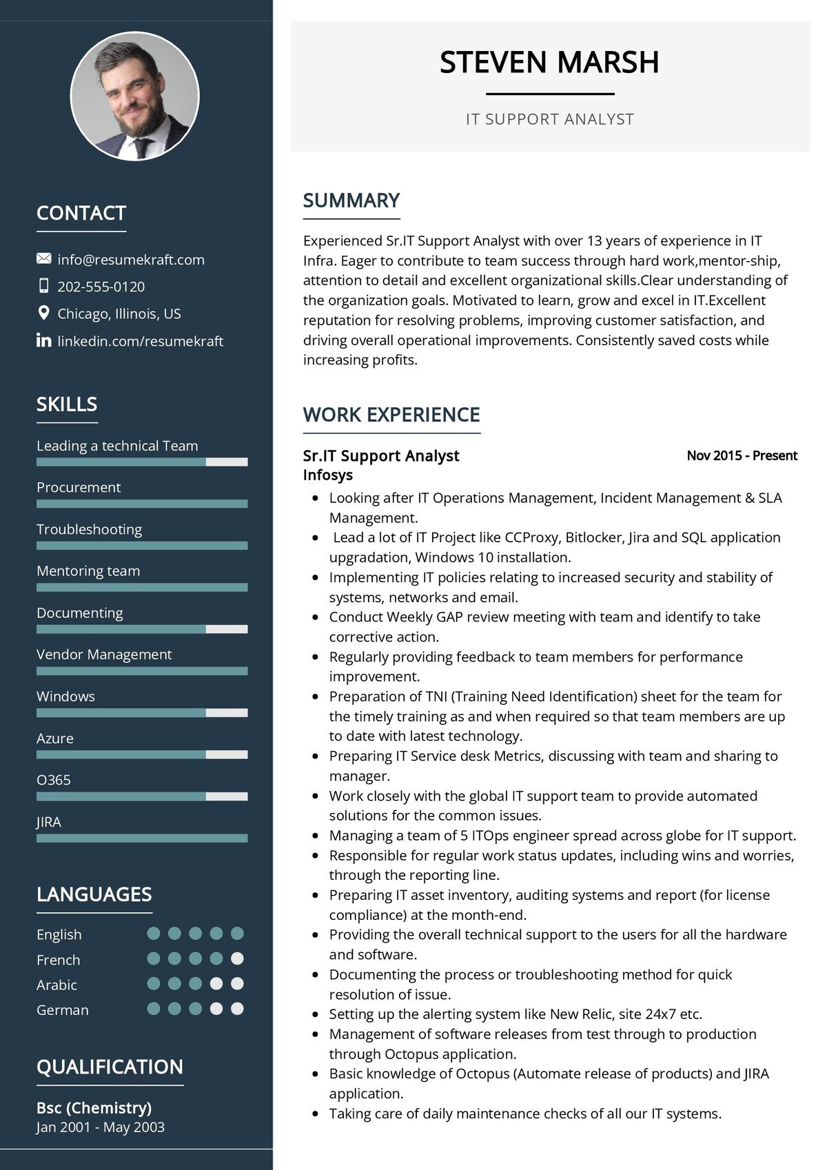 Sample Resume for It Support and Testing Role It Support Analyst Resume Sample 2022 Writing Tips – Resumekraft