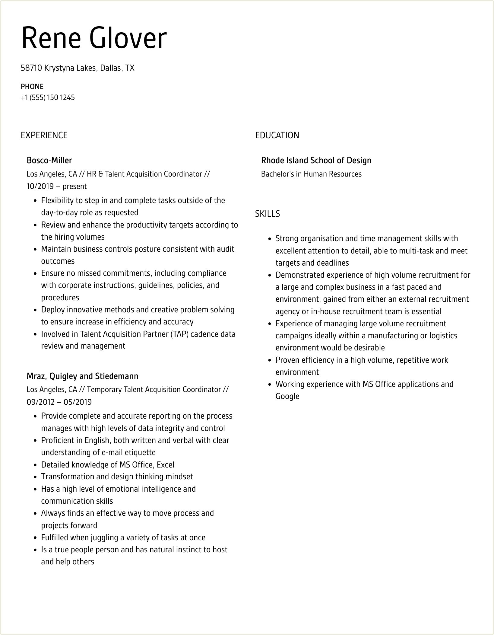 10 Project Manager Resume Samples Jobherojobhero 10lancarrezekiq Talent Acquisition Manager Resume Samples Jobherojobhero …