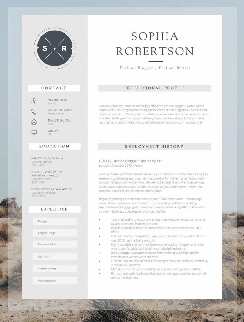 Sample Resume Funny Twitter Bio Examples 17 Awesome Examples Of Creative Cvs / Resumes – Guru