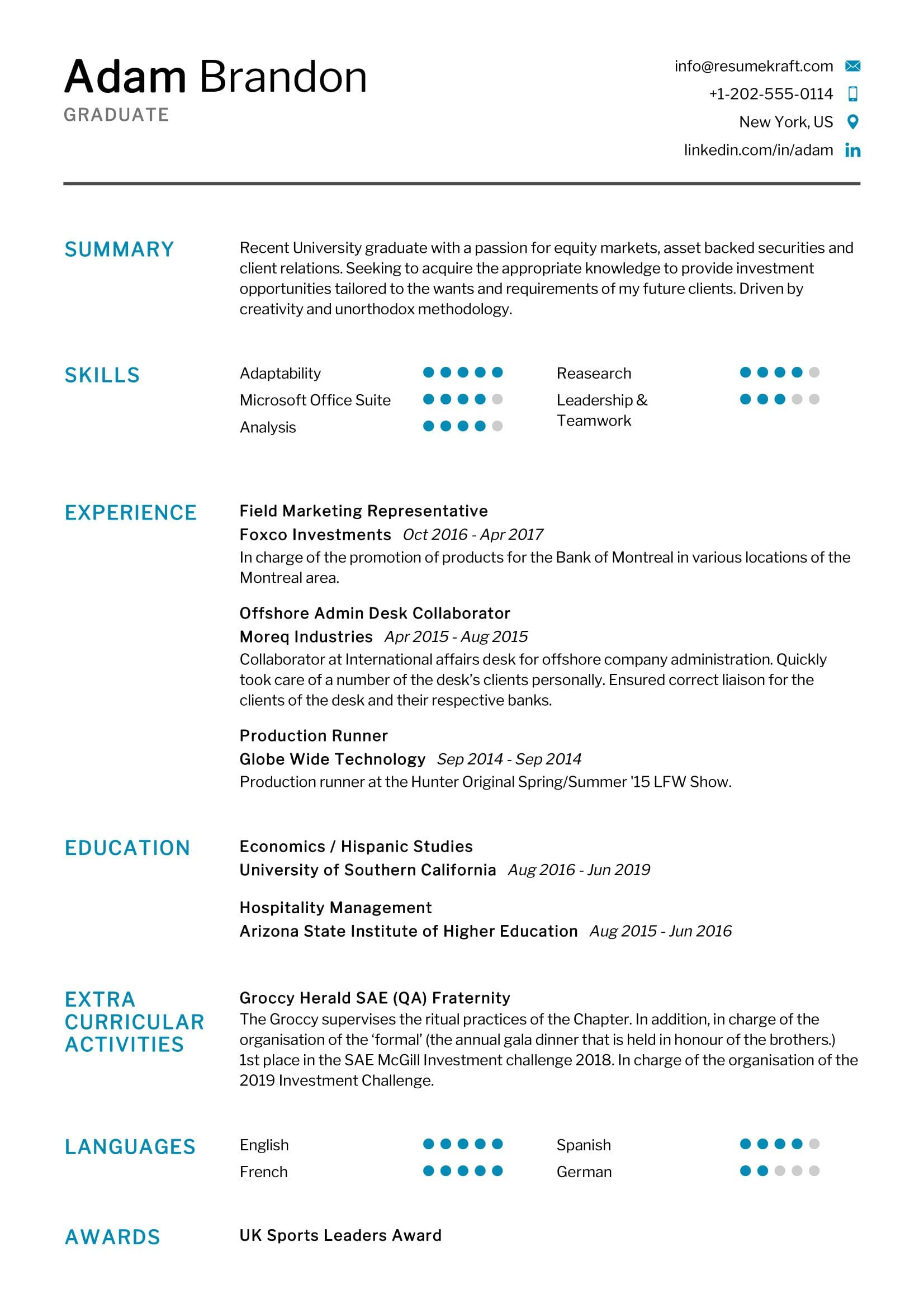 Sample Resume Grad Write Up Examples Fresh Graduate Resume Sample 2022 Writing Tips – Resumekraft