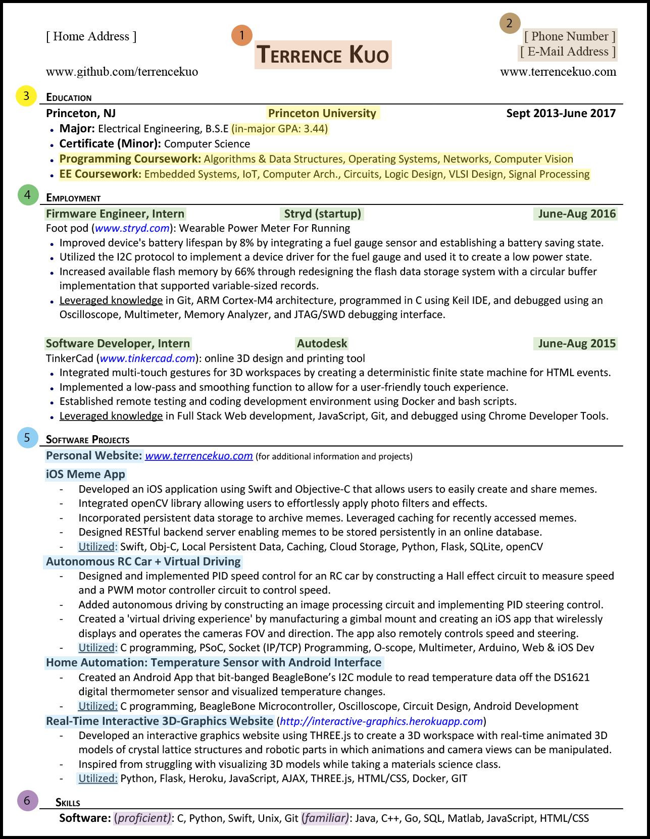 Algorithms and Data Structures Sample Resume How to Write A Killer software Engineering RÃ©sumÃ©