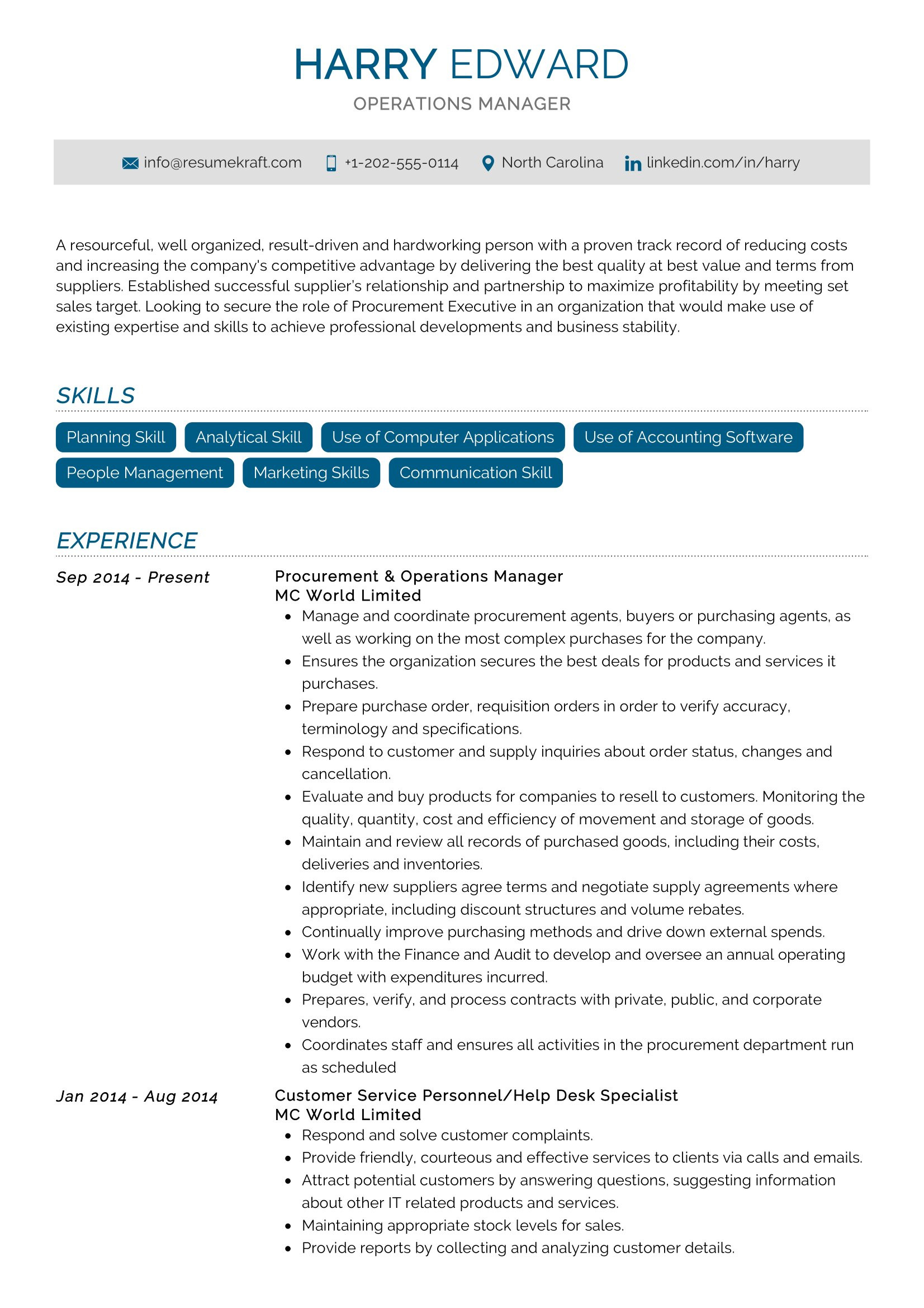 Production and Operation Management Resume Sample Operations Manager Resume Sample 2022 Writing Tips – Resumekraft