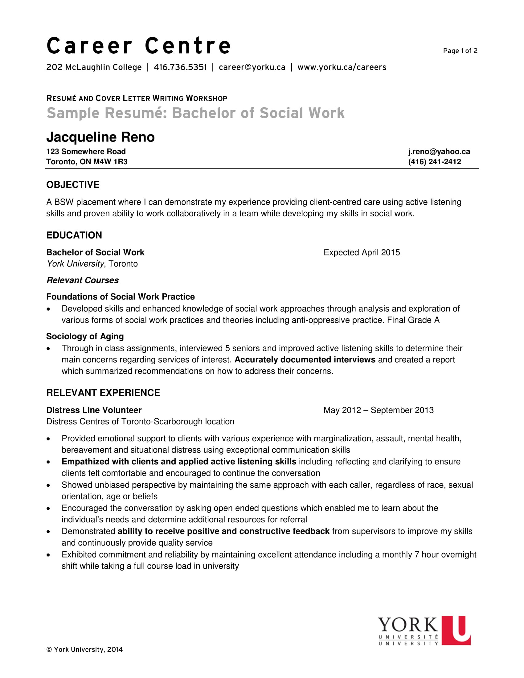 Recent Gradute Resume Samples for social Workers 14 Best social Worker Resume Sample Templates – Wisestep