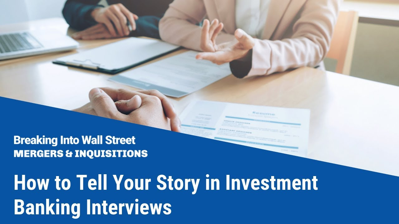 Walk Me Through Your Resume Sample Answer Wso How to Tell Your Story In Investment Banking Interviews