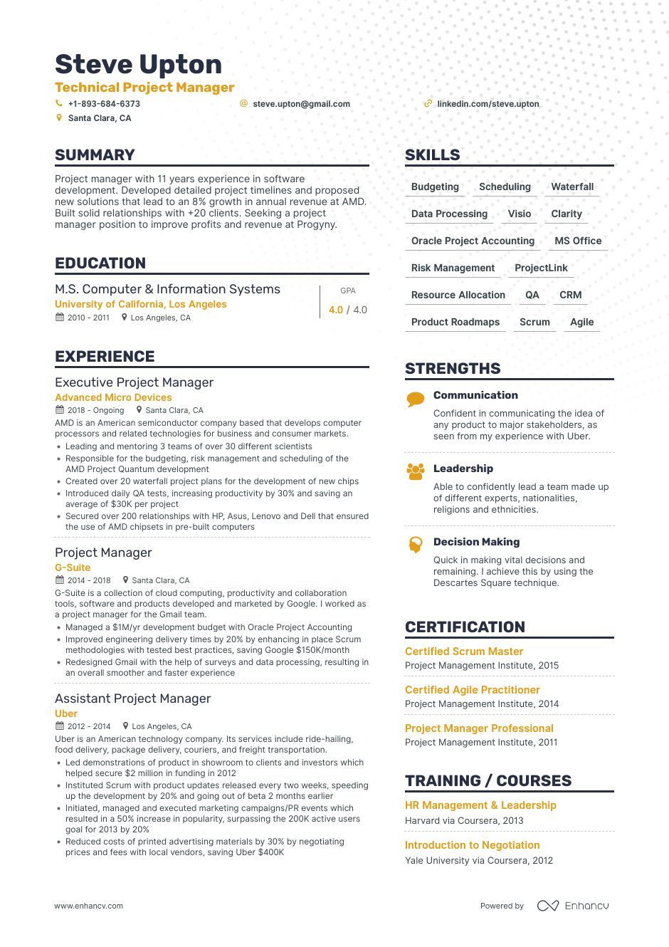 Resume Sample From associate Project Manager 4 Job-winning Project Manager Resume Examples In 2022 (layout …