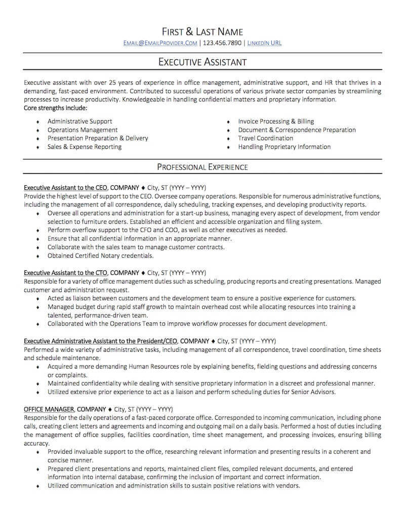 Sample Resume Objectives for Administrative assistant Position Office Administrative assistant Resume Sample Professional …