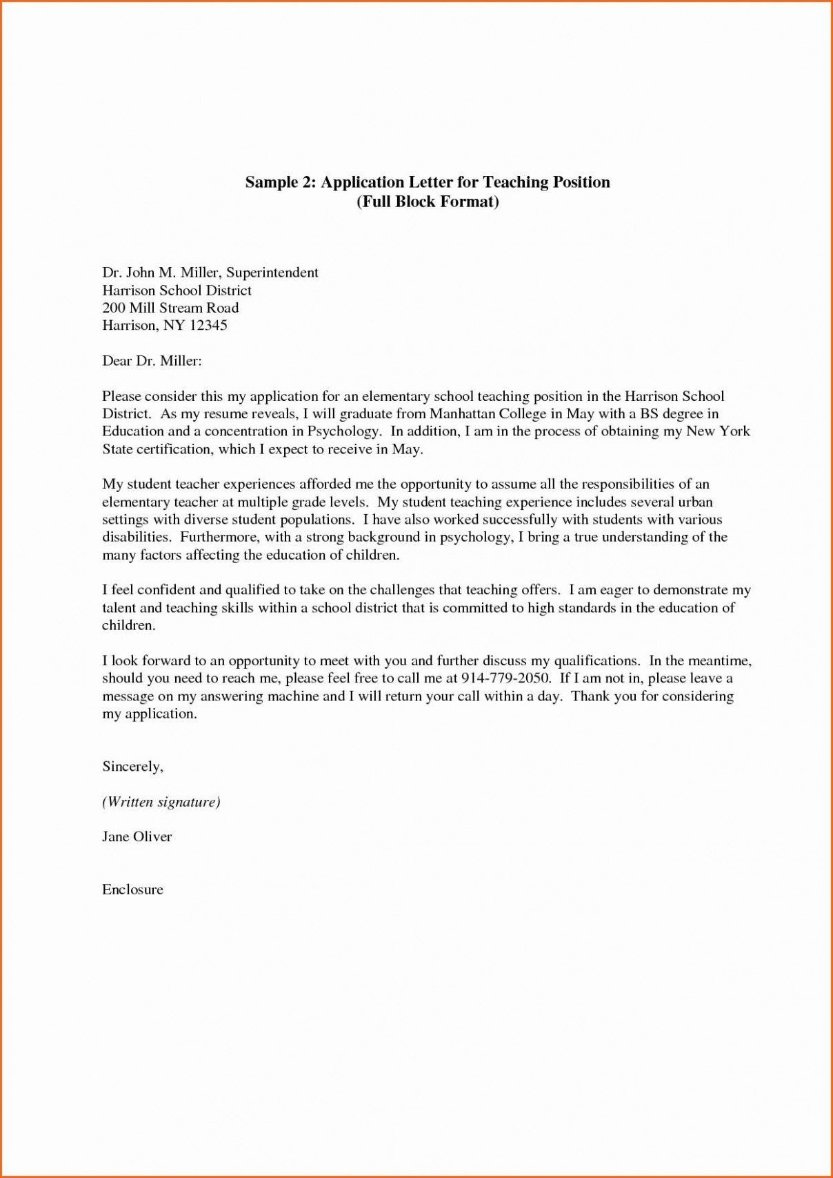 Cover Letter Sample for Resume Teacher 12 Ought to You Flip In A Resume with A Job software Application …