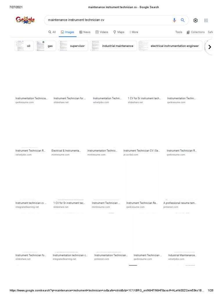 Mechanical Maintenance Technician Resume Samples Jobherojobhero Maintenance Instrument Technician Cv – Google Search Pdf …