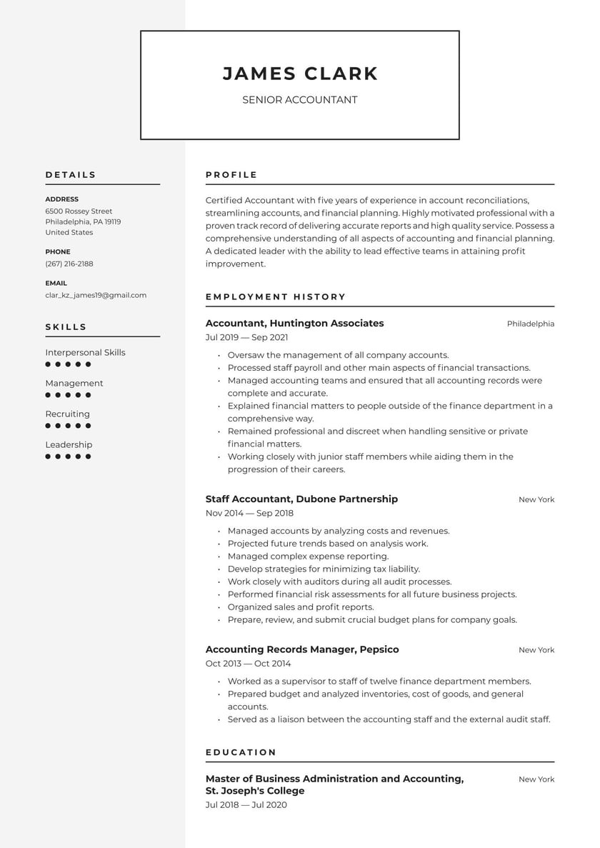 Resume Samples for Entry Level Accounting Jobs Accountant Resume Examples & Writing Tips 2022 (free Guide)