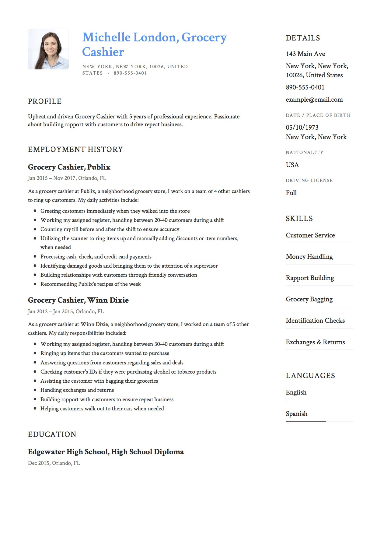 Sample Resume Accomplishments for Grocery Clerk Grocery Cashier Resume & Guide 14 Examples Pdf 2022