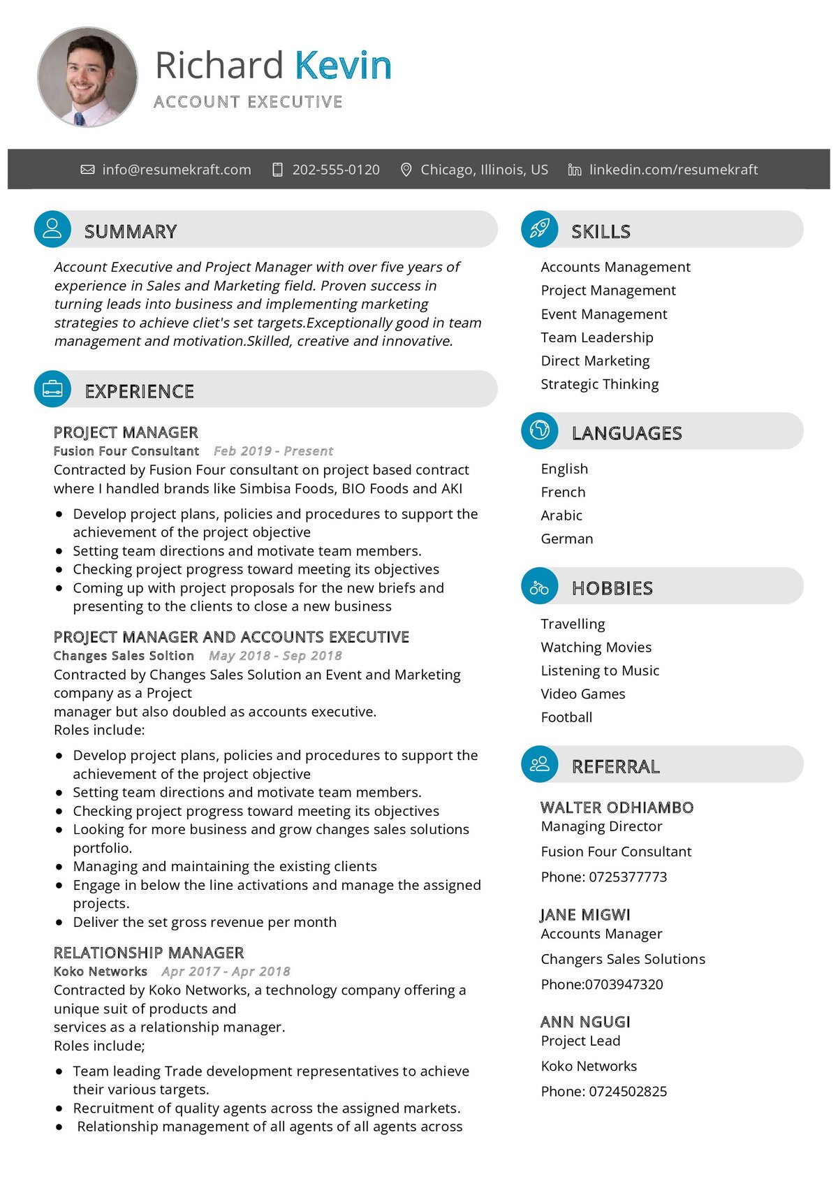 Client Development Account Executive Resume Samples Account Executive Resume Template 2022 Writing Tips – Resumekraft