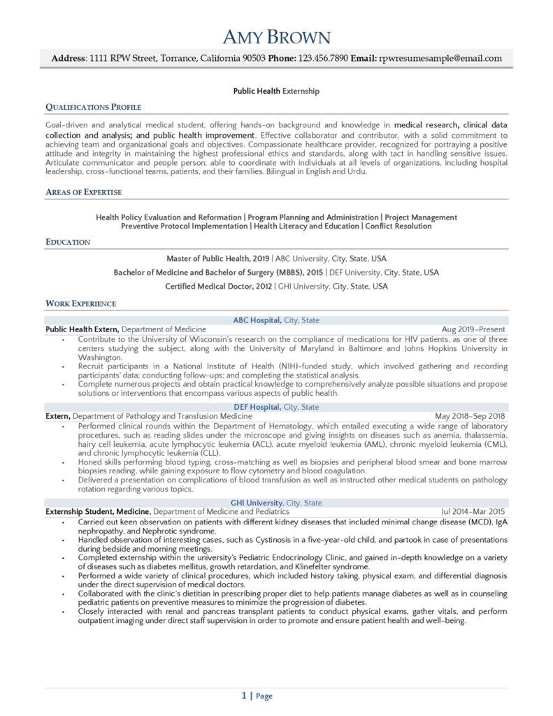 Resume Sample for College with Extership Site Information How to Add Externship On Resume: Guides and Examples for Freshers