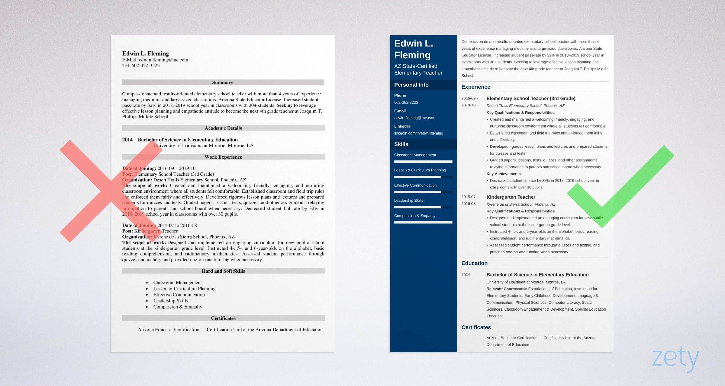 Sample Resumes for Special Education Teachers with Experience Teacher Resume Examples 2022 (templates, Skills & Tips)