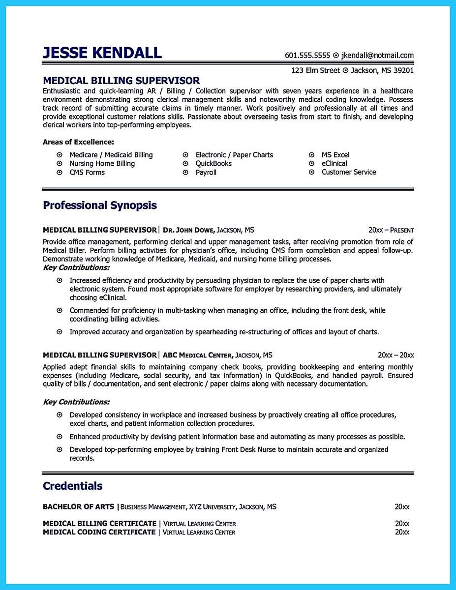 Sample Of Medical Billing and Collections Resume Cool Exciting Billing Specialist Resume that Brings the Job to You …