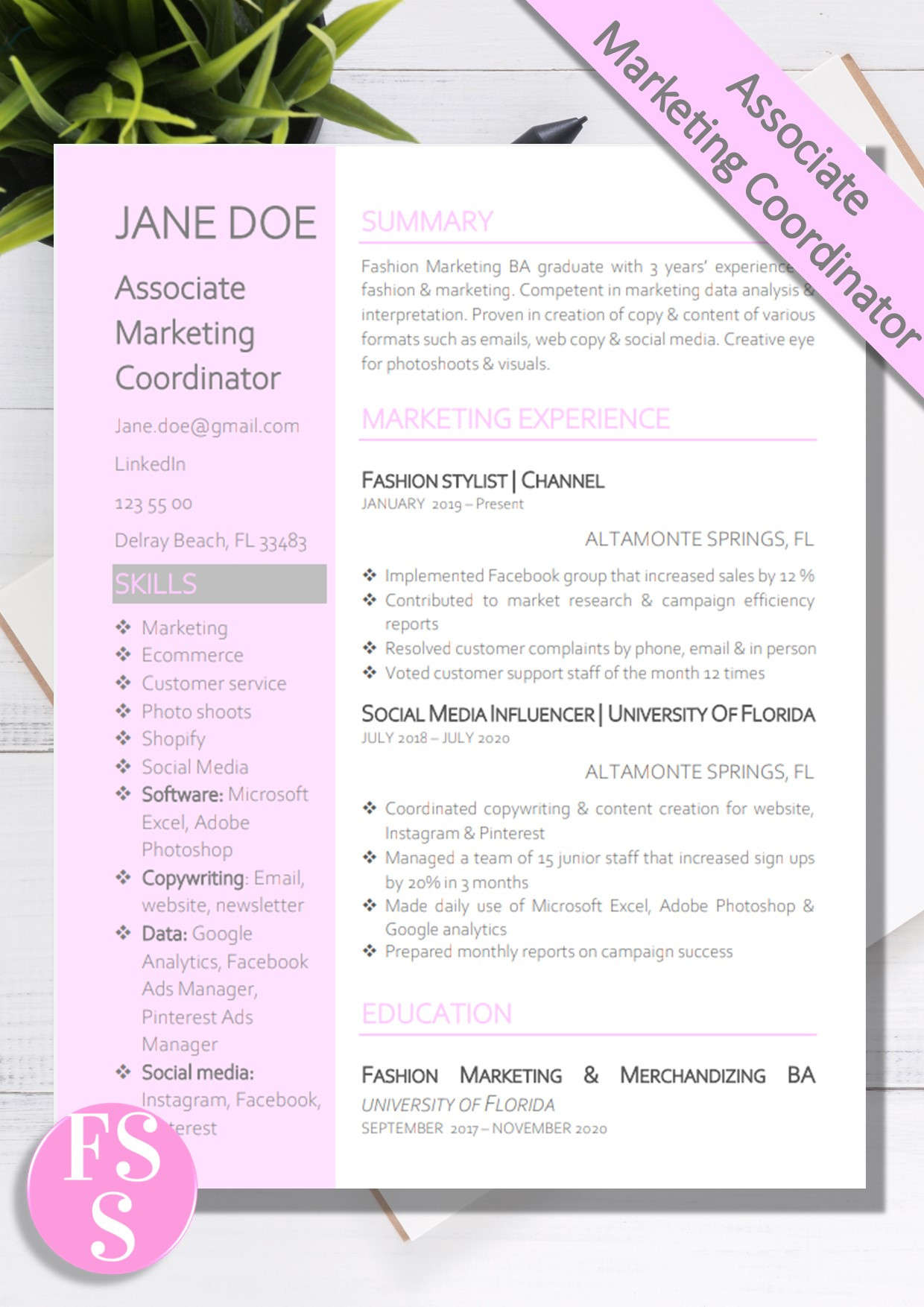 Sample Resume Fashion Marketing Cover Letter 9 Fashion Resume Examples Recruiters Hired