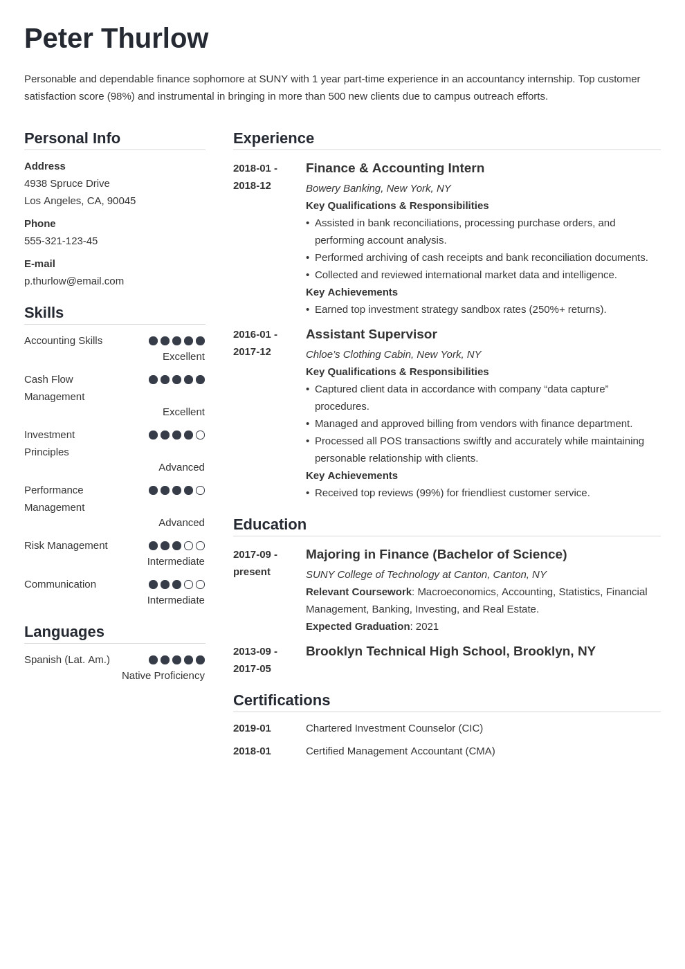 Sample Resume for College Student Applying for Internship Beginner College Student Resume format for Internship