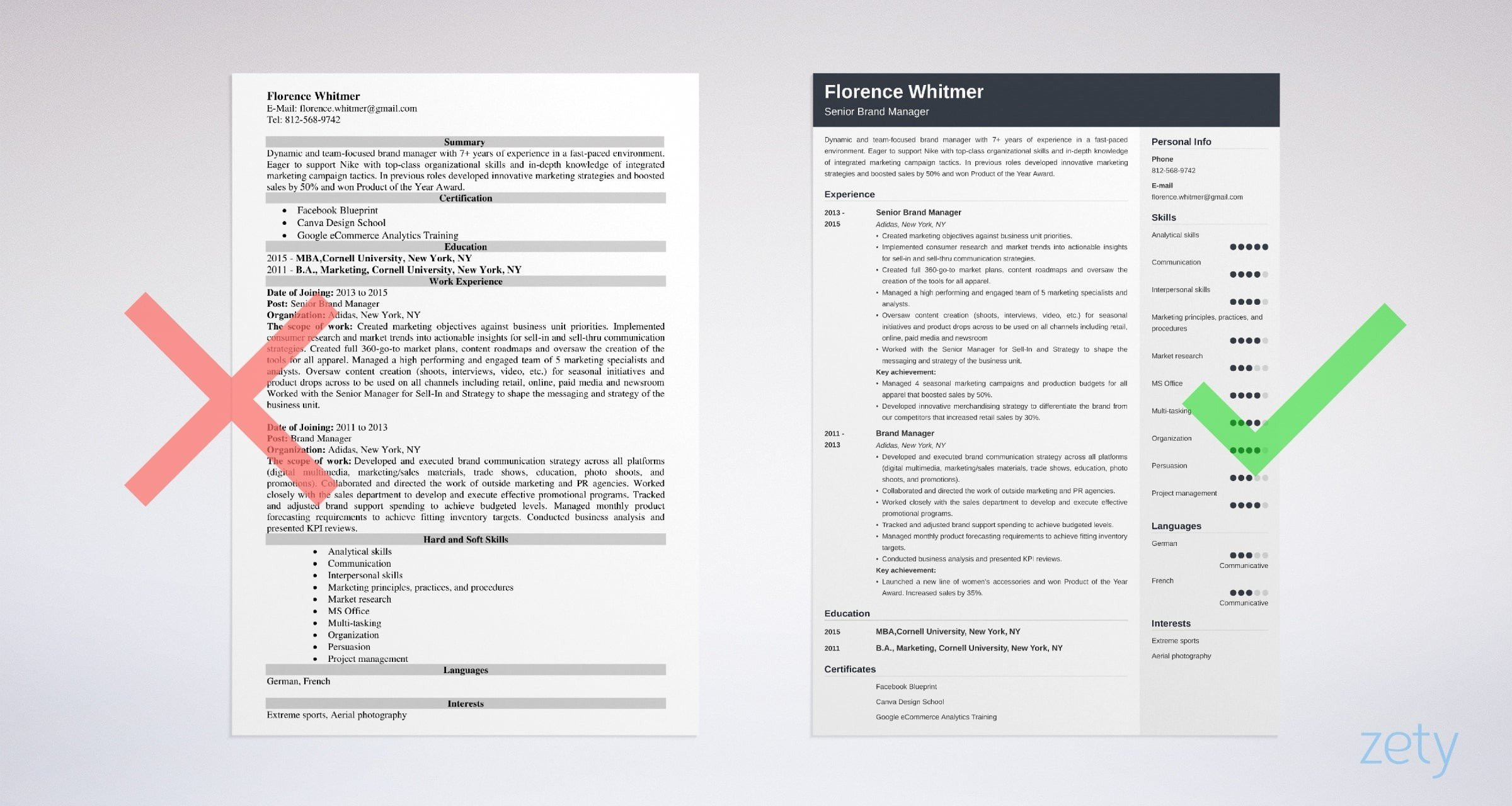 Sample Resume with Personal Brand Statement Brand Manager Resume Sample & Writing Guide [20lancarrezekiq Tips]