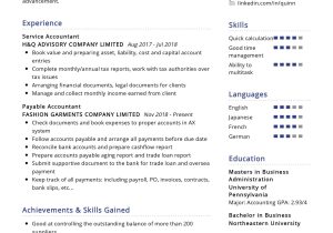 1 Year Experience with Payroll Resume Sample Accounts Payable Resume Sample 2022 Writing Tips – Resumekraft