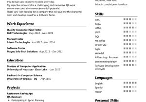 Api Testing Using Postman Resume Sample Junior Qa Tester Resume Example 2022 Writing Tips – Resumekraft